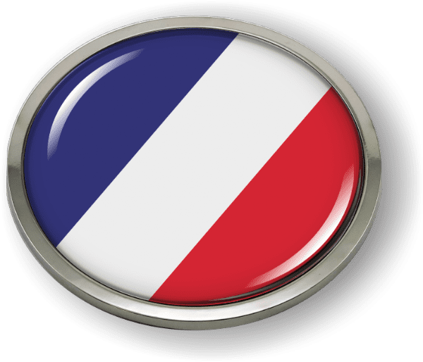 France - Flag - Country Emblem